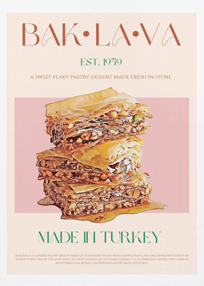 Turkish Delight Stack | Poster