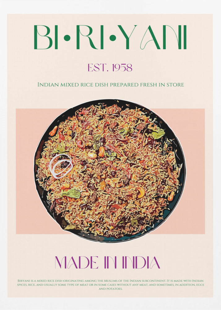 Spice Biryani | Poster