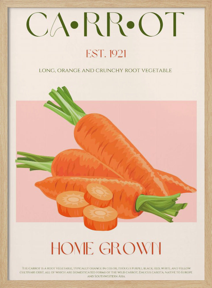 Orange skördberlock | Poster