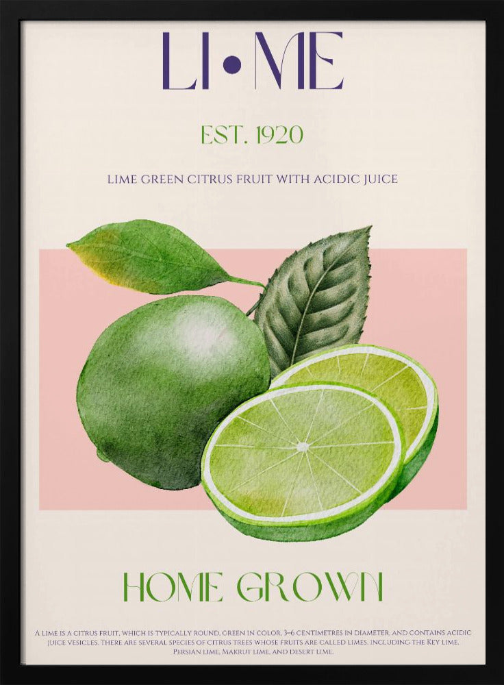 Fräsch grön glädje | Poster