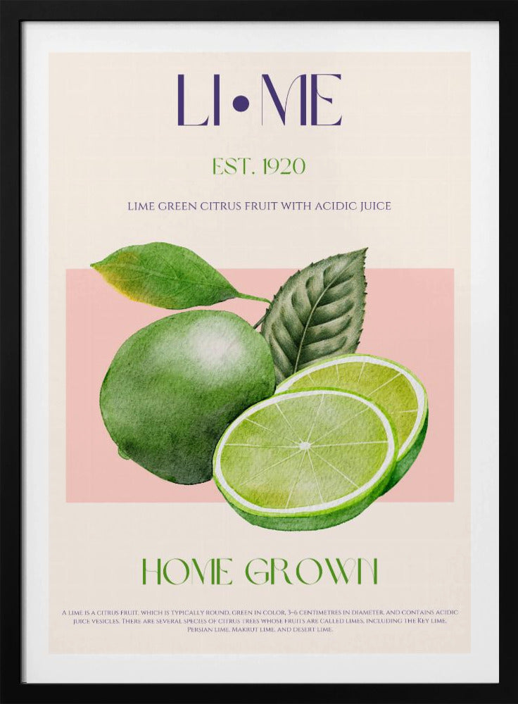 Fräsch grön glädje | Poster