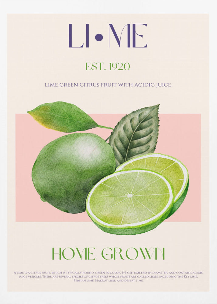 Fräsch grön glädje | Poster
