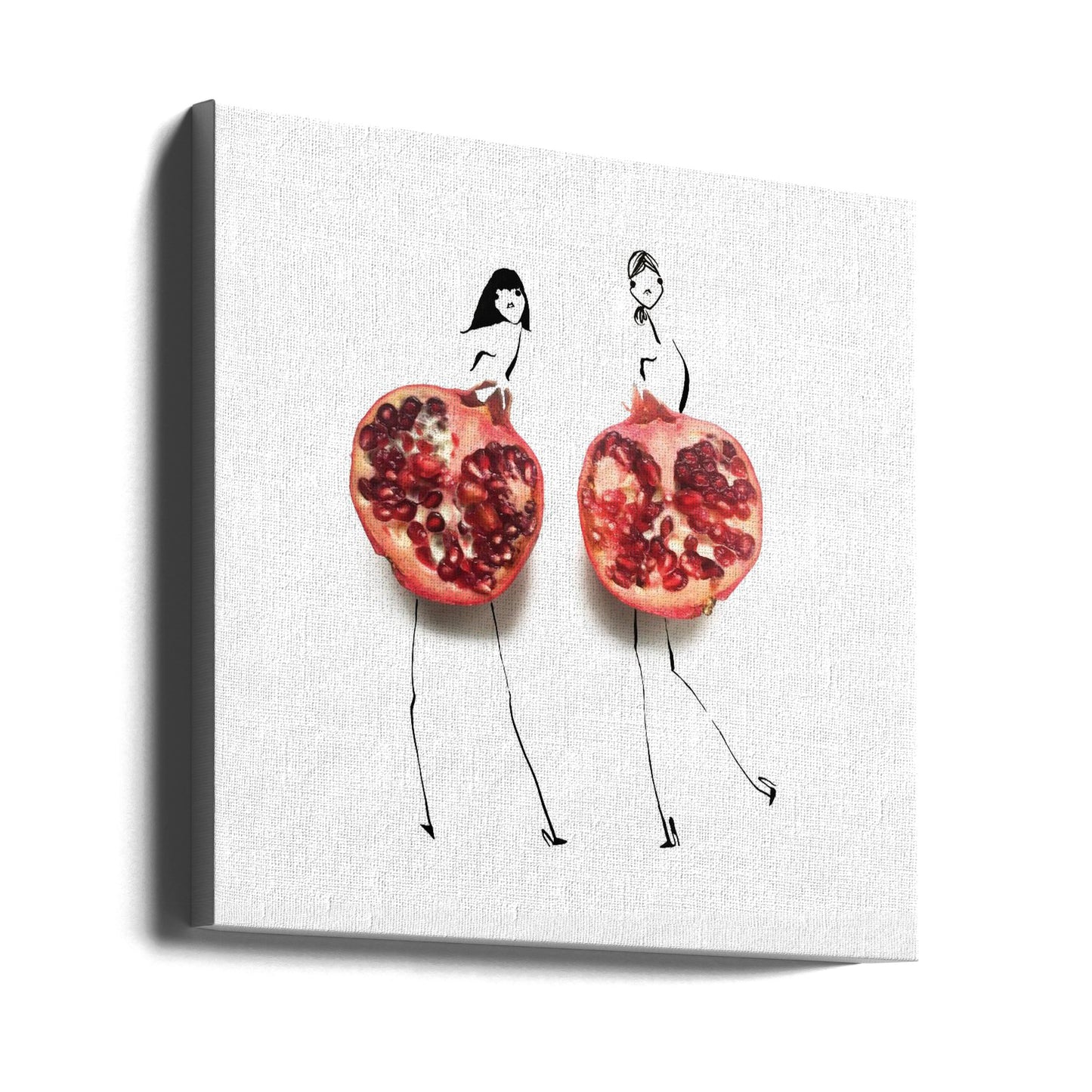 Pom Duo | Leinwand