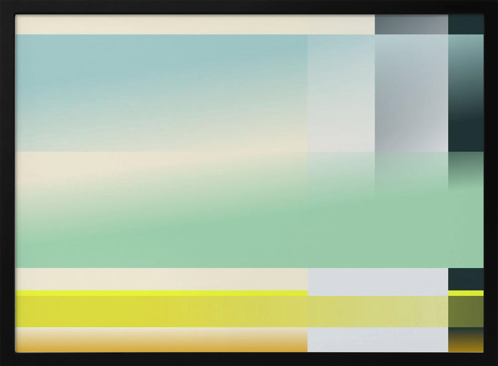 mellow anticipation modern bauhaus geomtric mellow anticipation modern bauhaus geomtric horizontal format | Poster