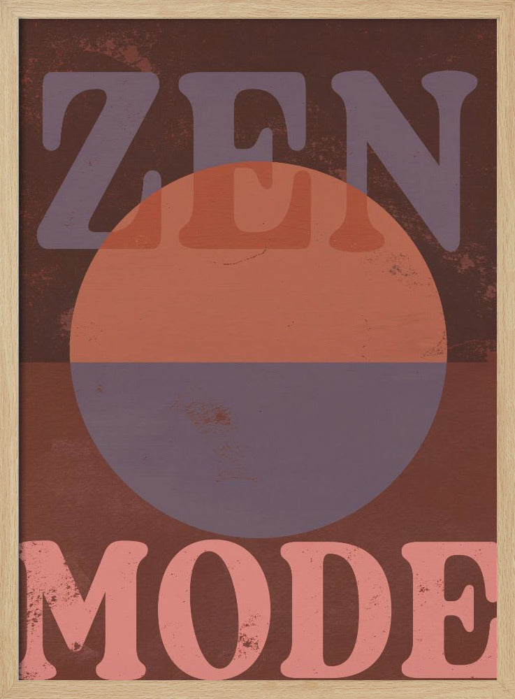 Zenmodecircle | Poster