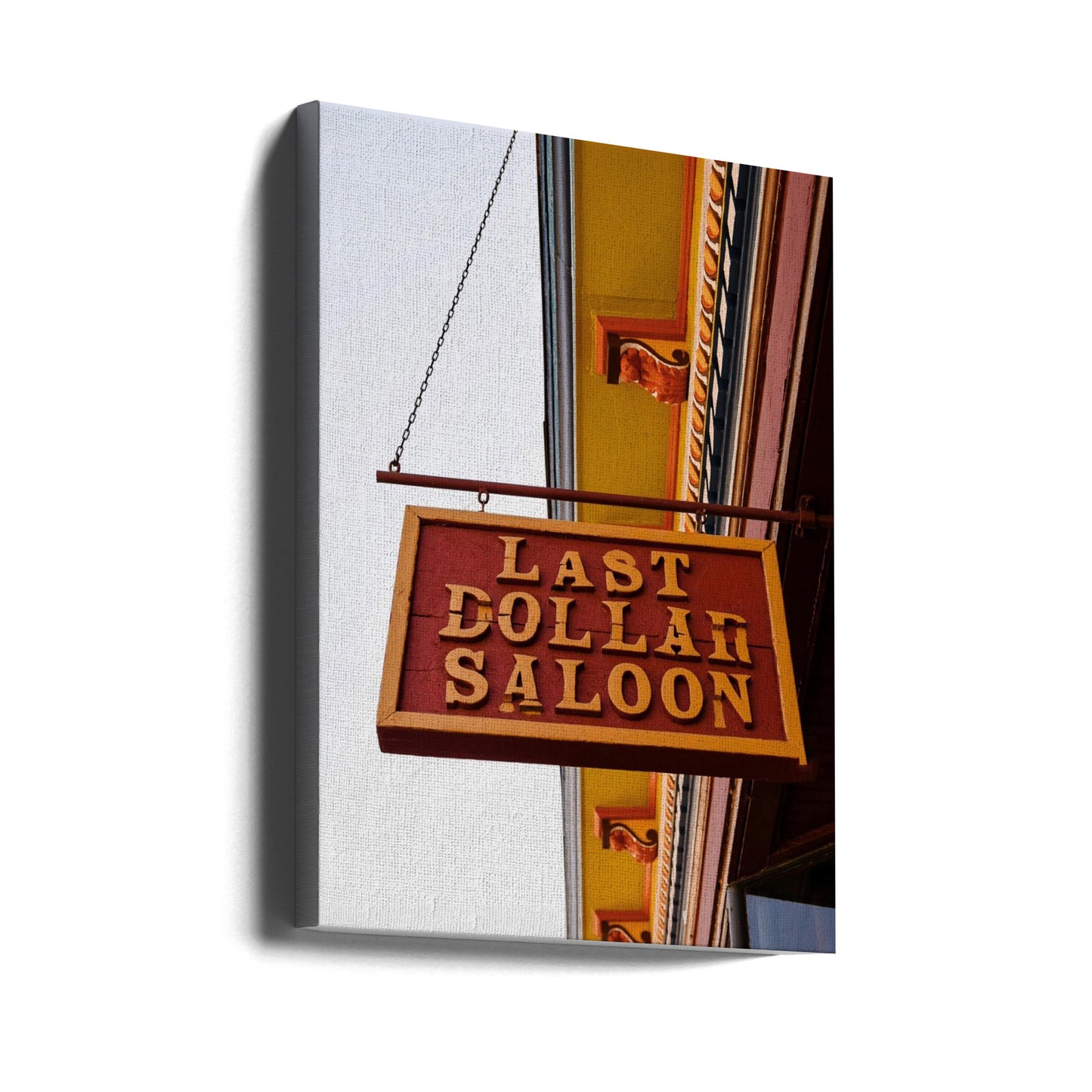 Dernier Saloon à un dollar | Tableaux sur Toile