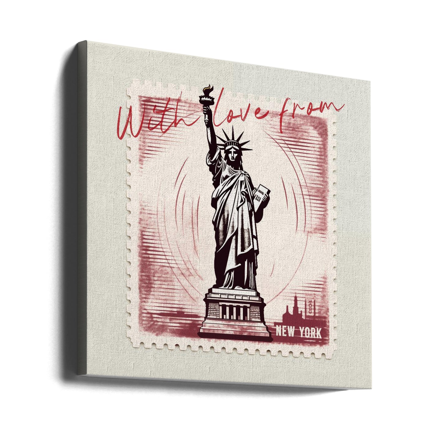 With Love From New York | Canvas