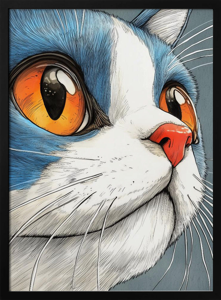 Cat Lily | Poster