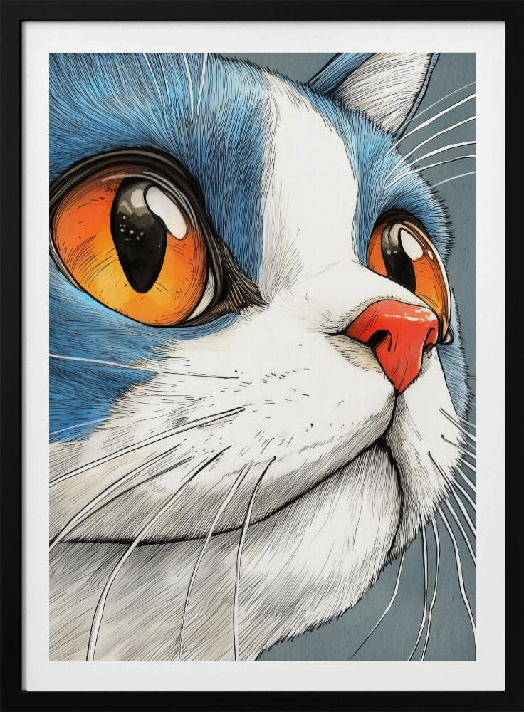 Cat Lily | Poster