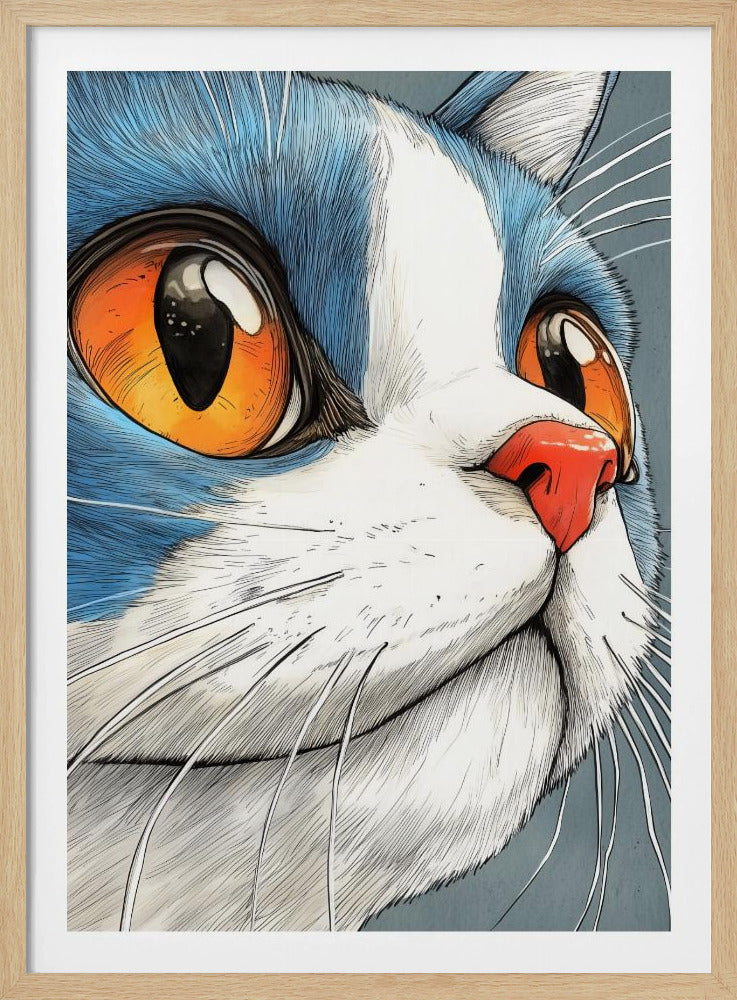 Cat Lily | Poster