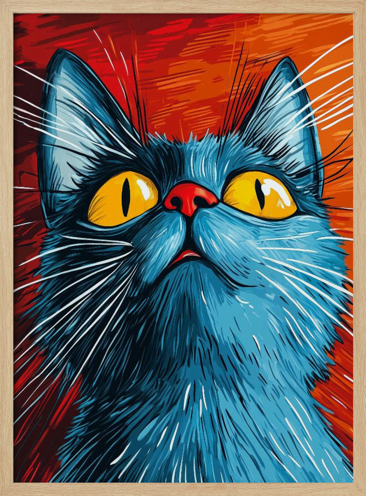 Katze Toby | Poster