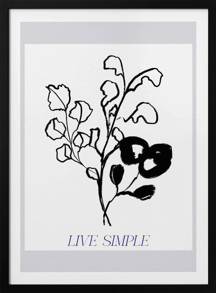 Simplicity Blooms | Poster