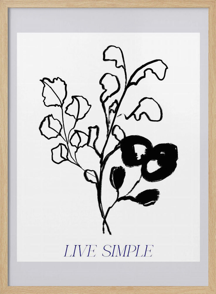 Simplicity Blooms | Poster