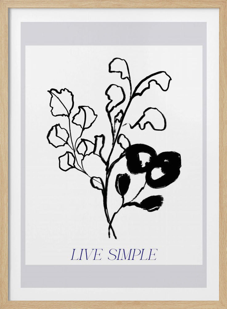Simplicity Blooms | Poster