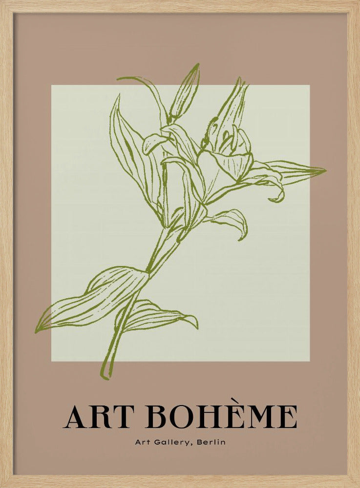 Leafy Elegance | Poster