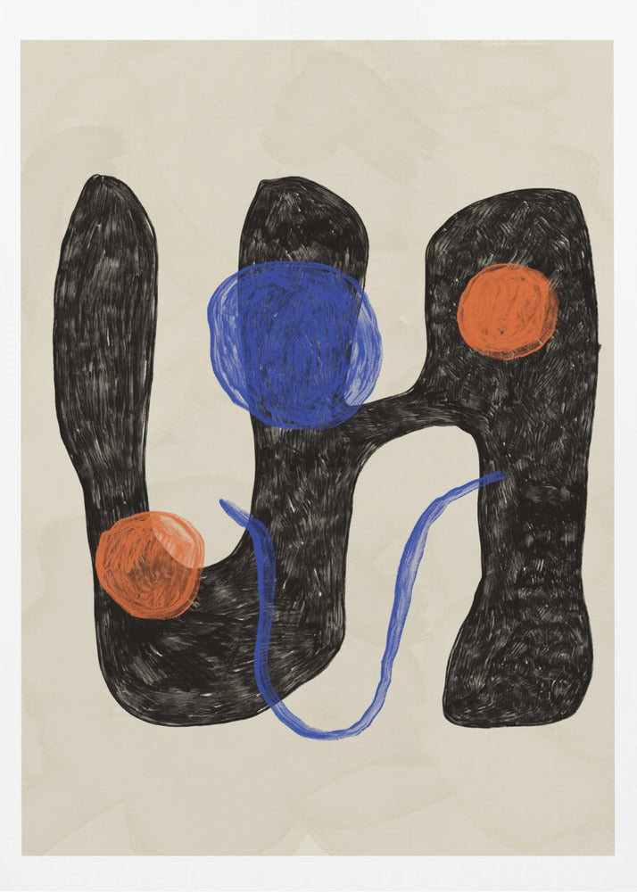 Rhythmic Shapes Dance | Poster