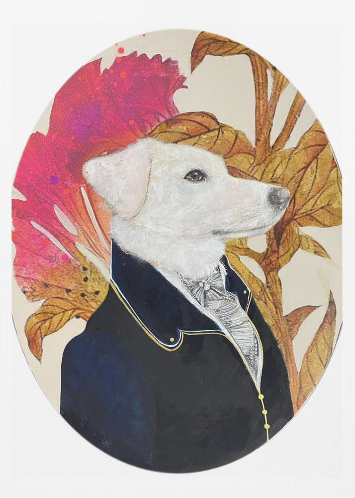 Regal Canine Portrait | Poster