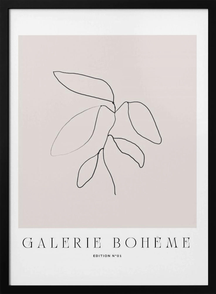 Minimalist Leaves | Poster