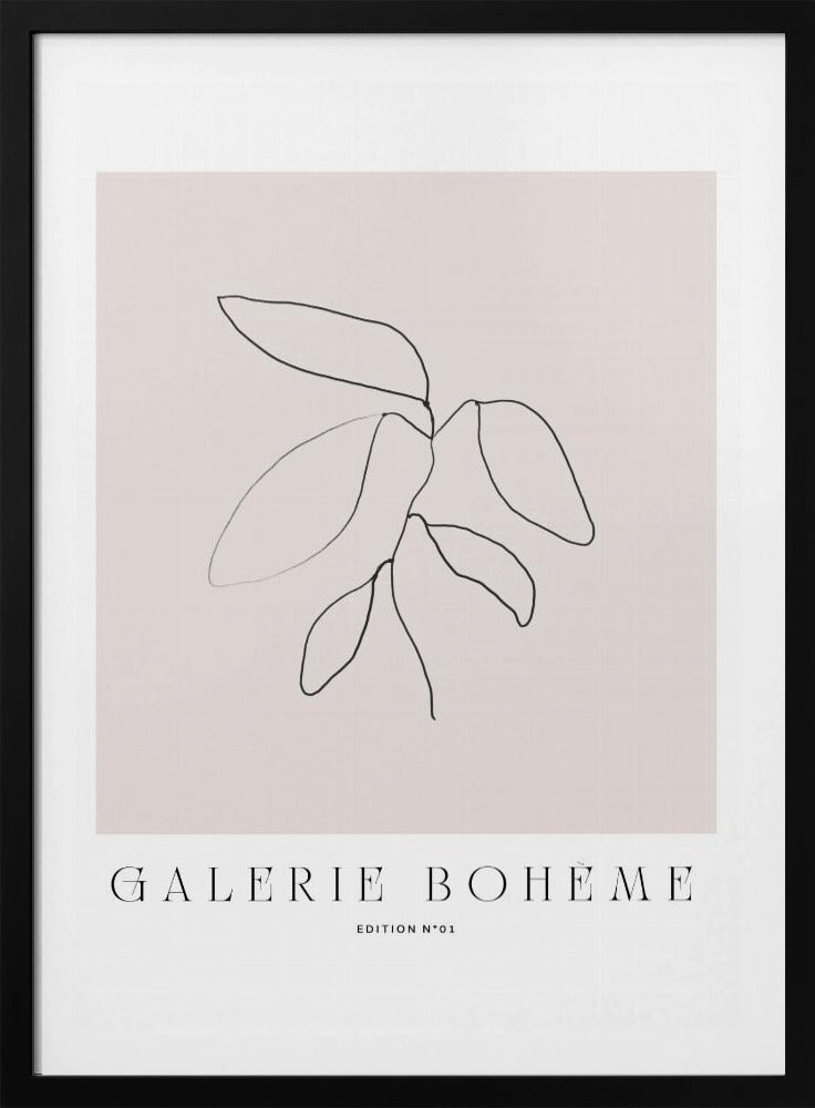 Minimalist Leaves | Poster