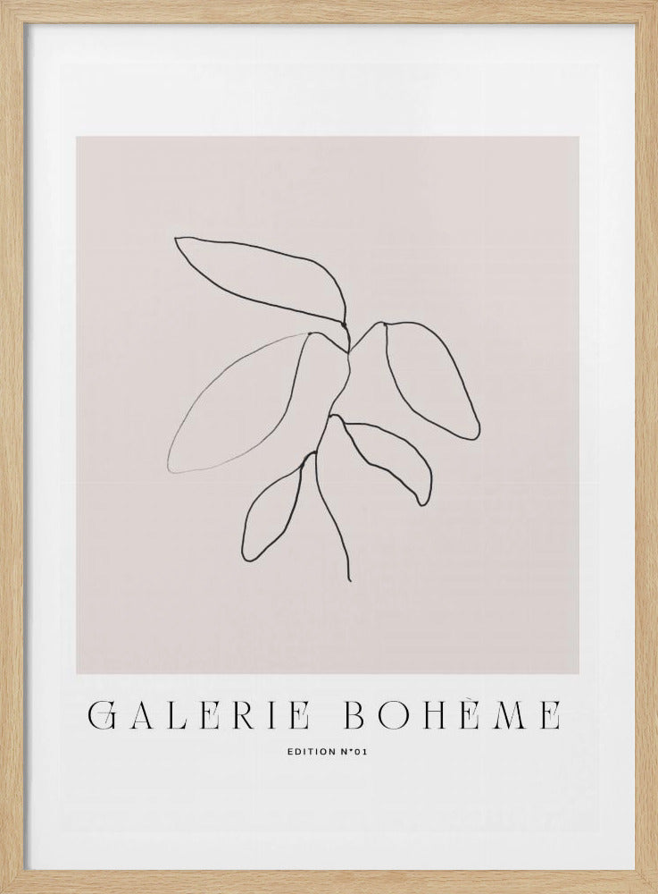 Minimalist Leaves | Poster