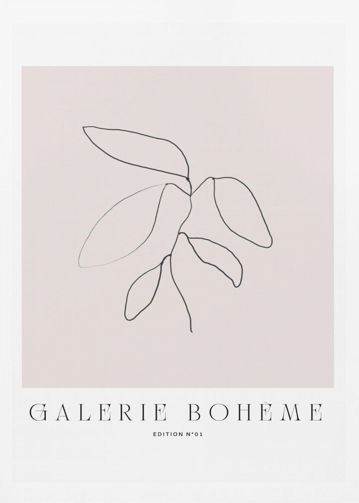 Minimalist Leaves | Poster