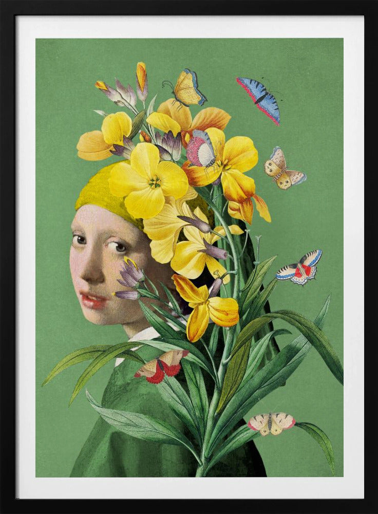 Girl With a Pearl Earring - the Springtime Edition | Poster