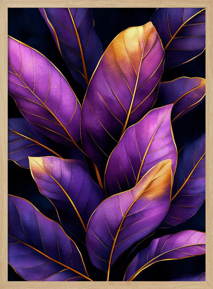 Tropical Vibes Hidden Tropics Banana Leaves (6) | Poster