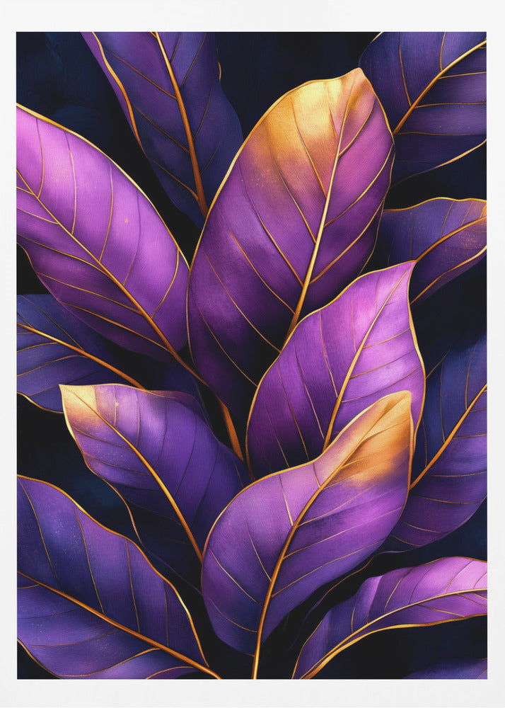 Tropical Vibes Hidden Tropics Banana Leaves (6) | Poster