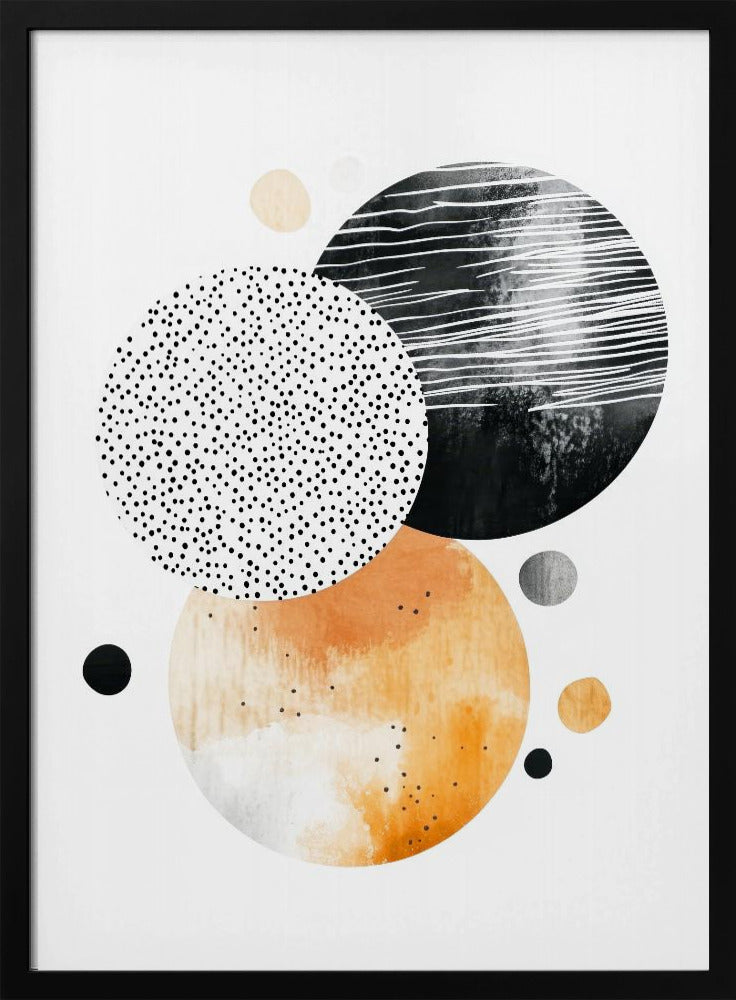 Composition with Overlapping Circles | Poster