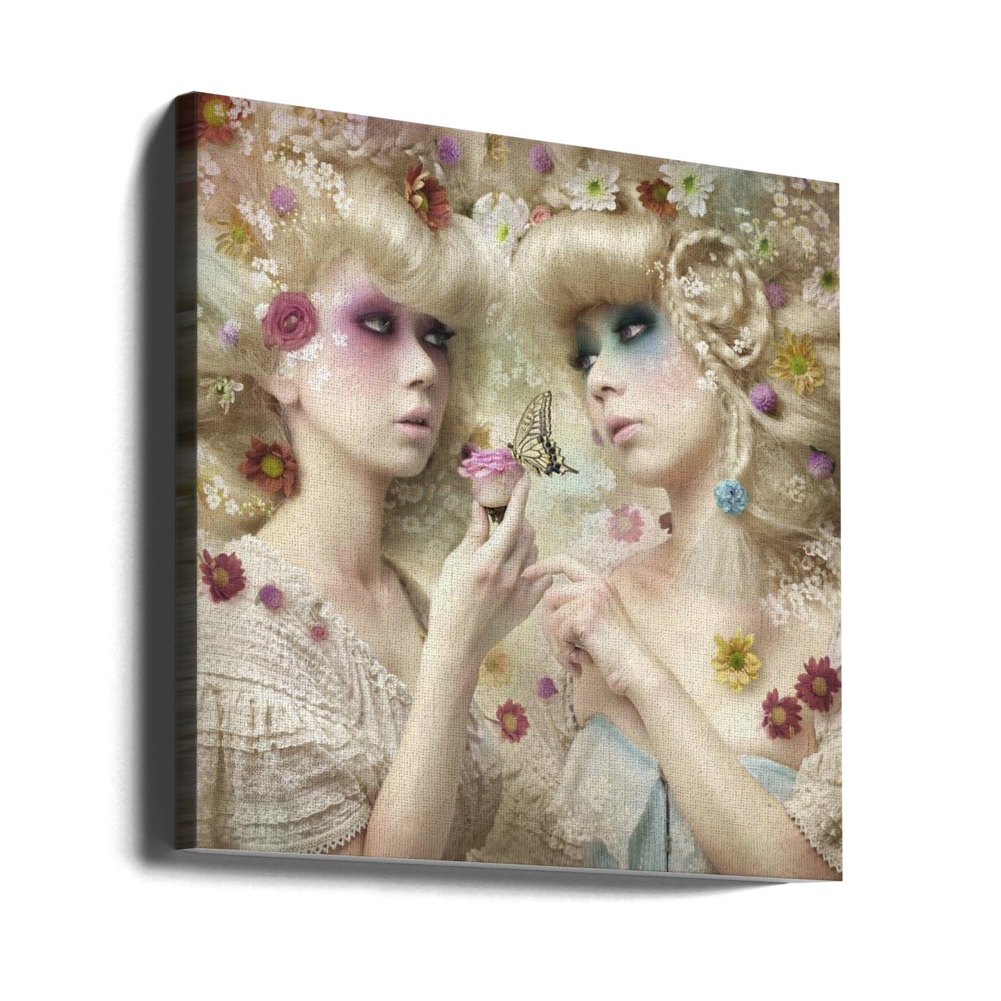 Girl of the flower garden | Canvas