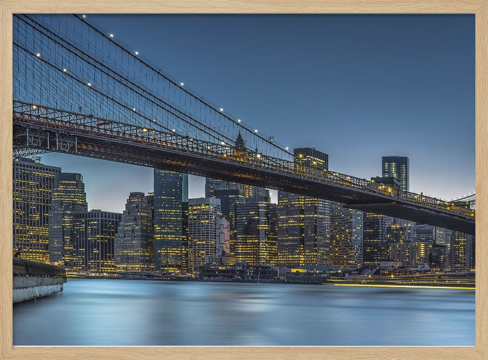 New York - L'ora blu su Manhattan | Poster - Stampe d’Arte