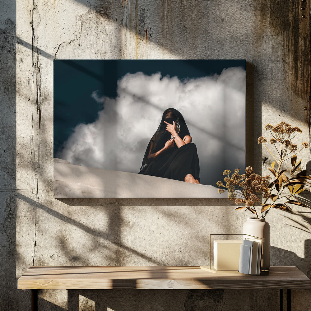 Gesluierd in sereniteit | Canvasprints