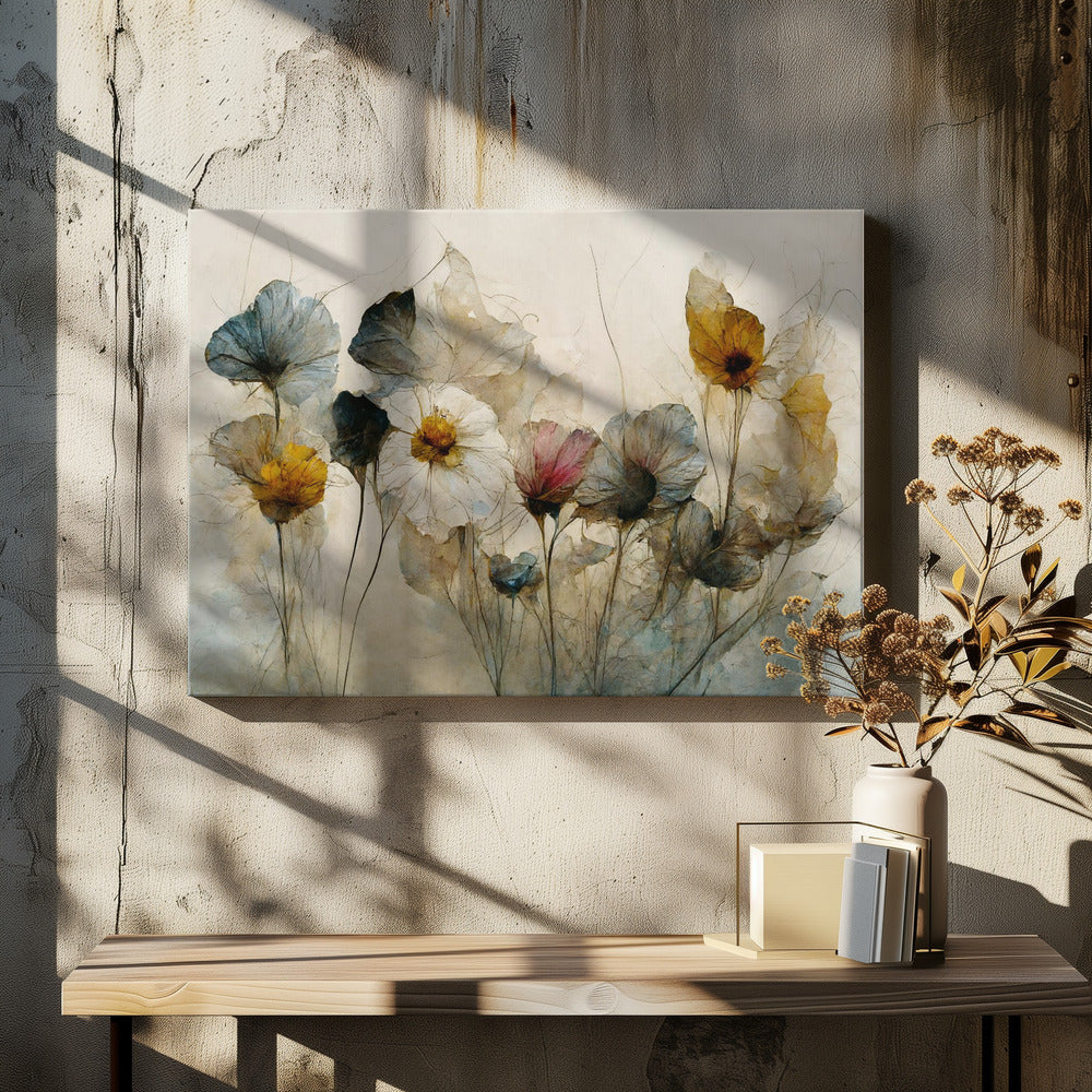 Ramo de flores secas | Impresiones en Lienzo