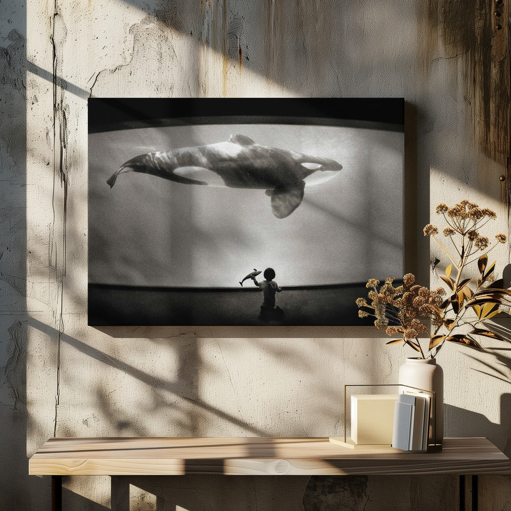 Binnen het domein van de orka | Canvasprints