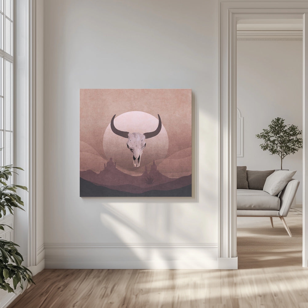 Cowboy Skull | Canvas