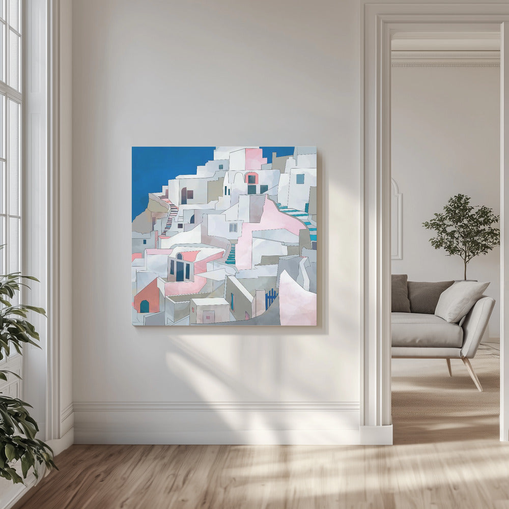 Santorini7x7 | Impresiones en Lienzo