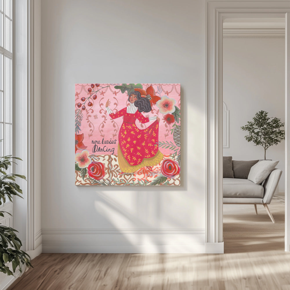 Nine Ladies Dancing | Canvas
