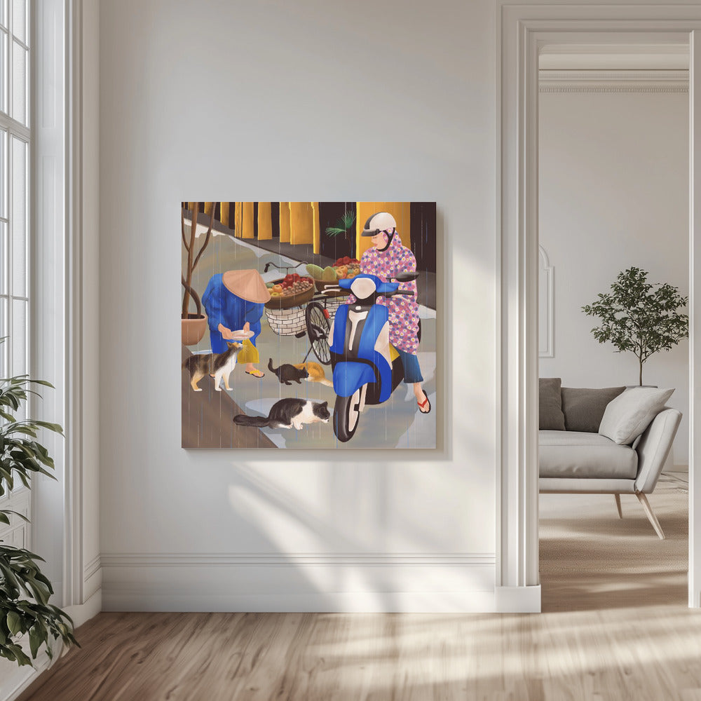 Rue vietnamienne | Tableaux sur Toile