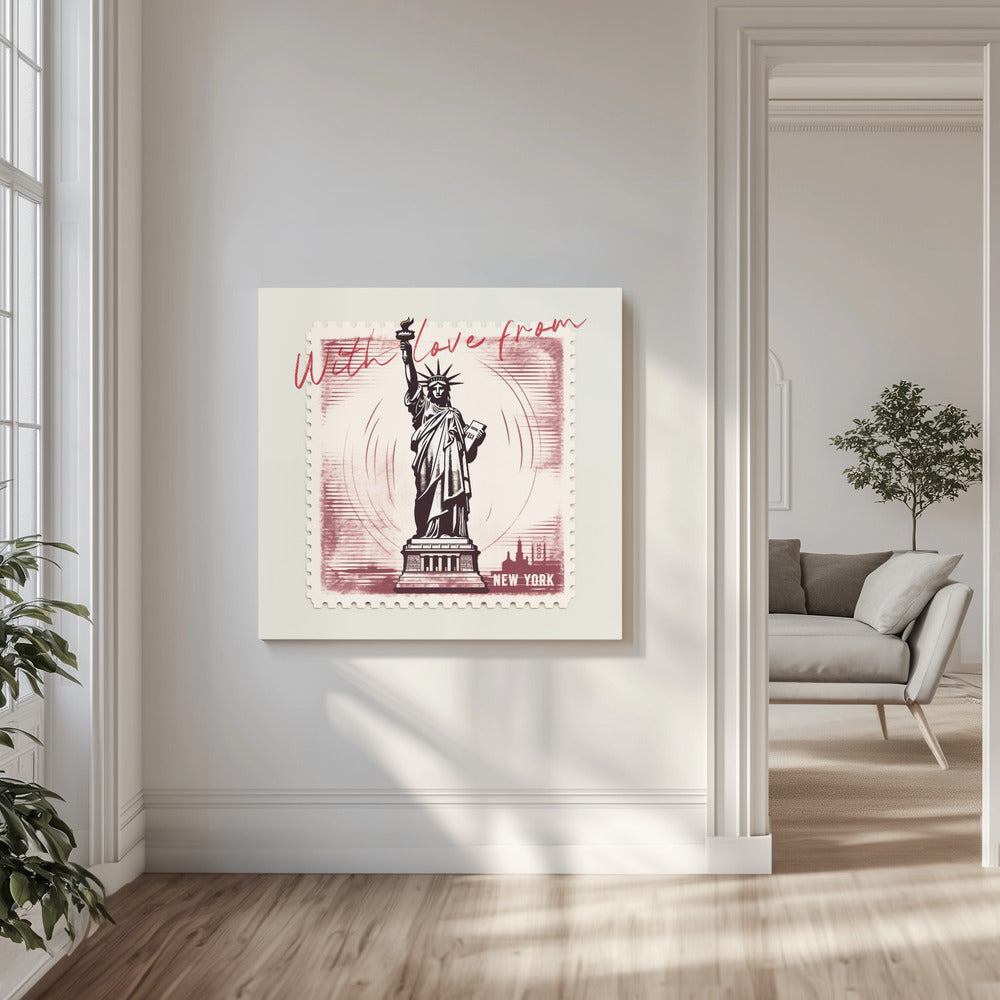 With Love From New York | Canvas