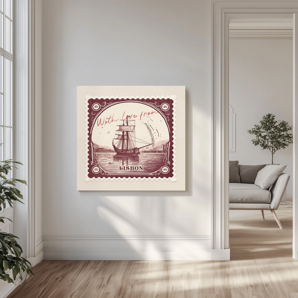 With Love From Lisbon | Canvas