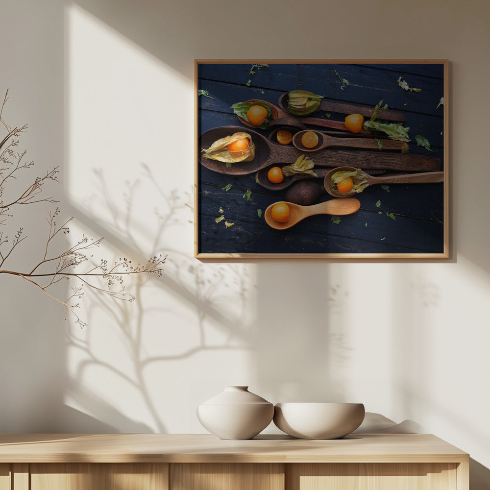 Spoons&Physalis | Poster