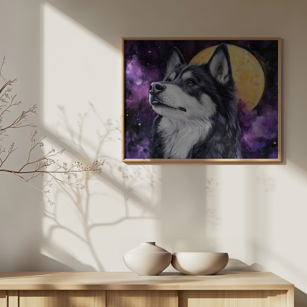 Dog Husky Wolfi | Poster