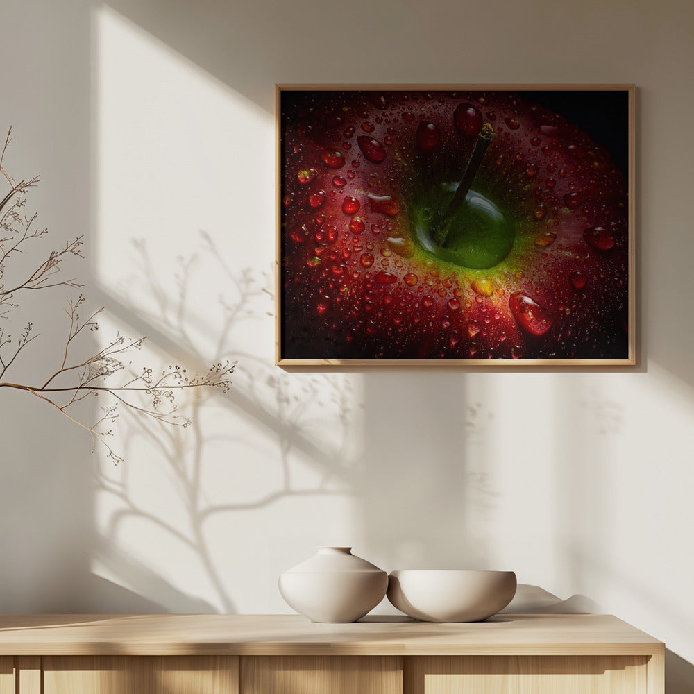 Rødt æble | Plakater - Kunsttryk