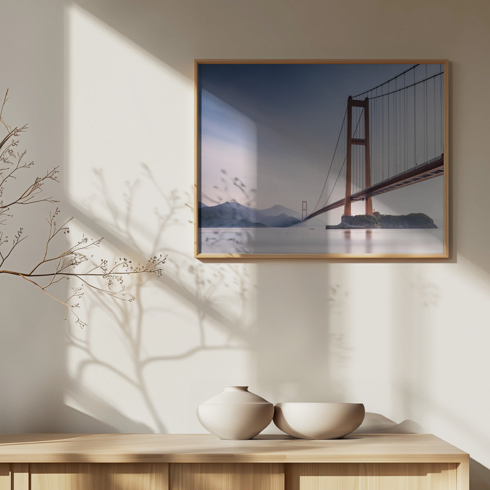 Puente Xihou y Bahía de la Luna | Posters - Impresiones de Arte