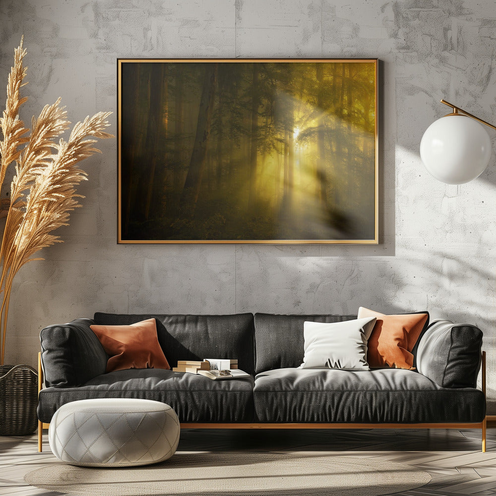 Gelb | Poster - Kunstdruck