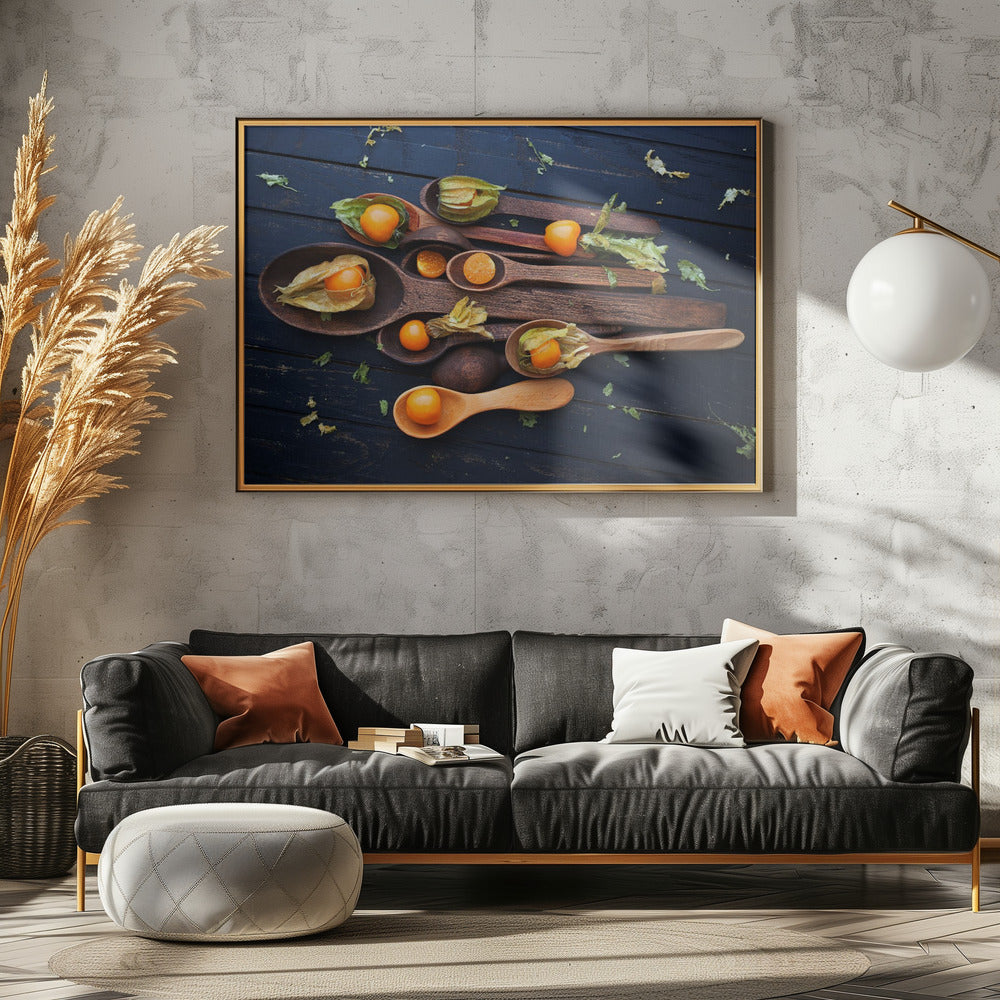 Spoons&Physalis | Poster