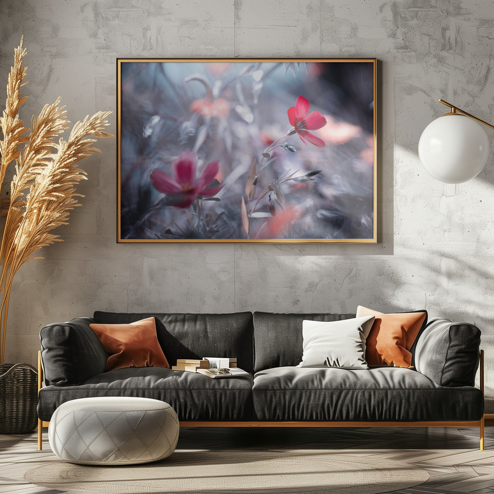 En blomst, en historie | Plakater - Kunsttryk