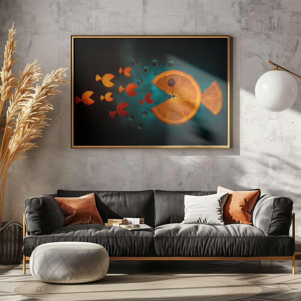 Appelsinfisk | Plakater - Kunsttrykk