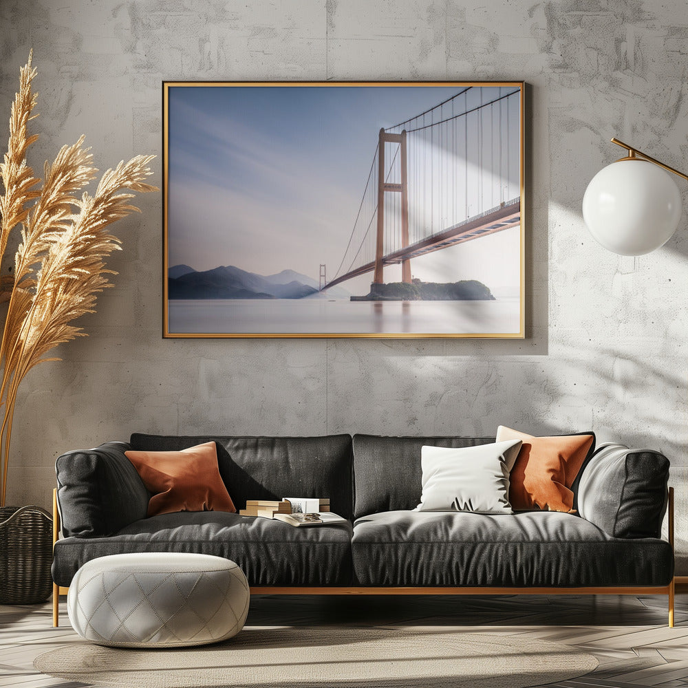 Puente Xihou y Bahía de la Luna | Posters - Impresiones de Arte