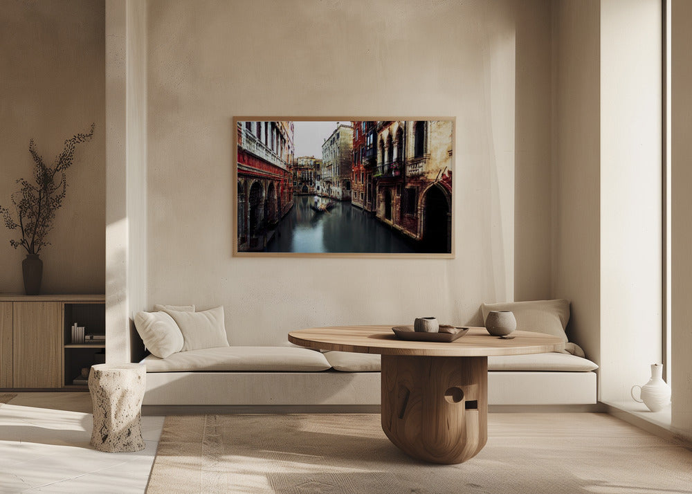 Der Gondoliere | Poster - Kunstdruck